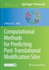Image for Computational Methods for Predicting Post-Translational Modification Sites