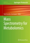 Image for Mass spectrometry for metabolomics