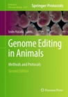 Image for Genome editing in animals  : methods and protocols