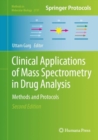 Image for Clinical applications of mass spectrometry in drug analysis  : methods and protocols