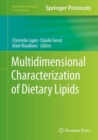 Image for Multidimensional Characterization of Dietary Lipids