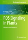 Image for ROS signaling in plants  : methods and protocols
