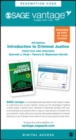 Image for Introduction to Criminal Justice: Vantage Shipped Access Card