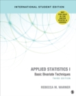 Image for Applied Statistics I - International Student Edition