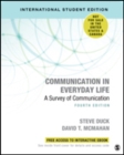 Image for Communication in everyday life  : a survey of communication