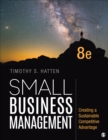 Image for Small business management  : creating a sustainable competitive advantage