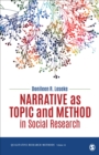 Image for Narrative as topic and method in social research