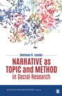Image for Narrative as topic and method in social research