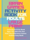 Image for Brain Games Activity Book For Adults Large Print