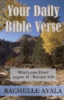 Image for Your Daily Bible Verse (Large Print Edition) : 366 Verses Correlated by Month and Day