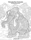 Image for Wonderful Animals Coloring Book for Grown-Ups 4