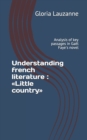 Image for Understanding french literature : Little country: Analysis of key passages in Gael Faye&#39;s novel