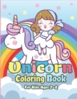 Image for Unicorn Coloring Book for Kids Ages 2-4 : Magical Unicorn Coloring Books for Girls, Fun and Beautiful Coloring Pages Birthday Gifts for Kids