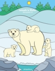 Image for Animals in Winter Coloring Book 1 &amp; 2