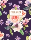 Image for 2020-2024 Monthly Planner : Large Five Year Planner with Floral Cover (Volume 4)