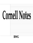 Image for Cornell Notes : 100 Pages 8.5&quot; X 11&quot;