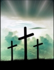 Image for The Cross Christian Inspirational Notebook : 100 Pages 8.5&quot; X 11&quot; Wide Ruled Line Paper