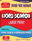 Image for Word Search Featuring Vowel Teams &amp; R-Controlled Vowels