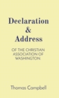 Image for Declaration &amp; Address: OF THE CHRISTIAN ASSOCIATION OF WASHINGTON.