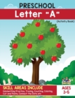 Image for Preschool - Letter &quot;A&quot; Handwriting Practice Activity Workbook. Apple and Apple Picking Theme!