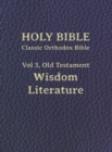 Image for Classic Orthodox Bible, Vol 3, Old Testament Wisdom Literature