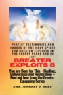 Image for Greater Exploits - 8 Perfect Testimonies and Images of The HOLY SPIRIT for Greater Exploits