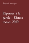 Image for Reponses a la parole - Edition revisee 2019