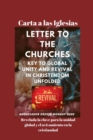 Image for Carta a las Iglesias  Revelada la clave para la unidad global y el avivamiento en la cristiandad