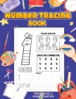 Image for Number Tracing : Preschool Numbers Tracing Math Practice Workbook: Math Activity Book for Kindergarten, Pre K and Kids Ages 3-7 Tracking numbers from 1 to 20
