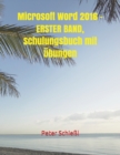 Image for Microsoft Word 2016 - ERSTER BAND, Schulungsbuch mit ?bungen