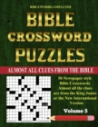 Image for Bible Crossword Puzzles Volume 5