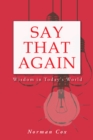Image for Say That Again