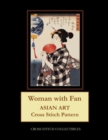 Image for Woman with Fan : Asian Art Cross Stitch Pattern