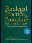 Image for Paralegal Practice &amp; Procedure Fourth Edition: A Practical Guide for the Legal Assistant