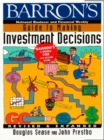 Image for Barron&#39;s Guide to Making Investment Decisions