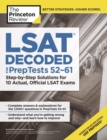 Image for LSAT decoded for PrepTests 52-61  : step-by-step solutions for 10 actual, official LSAT exams