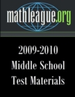 Image for Middle School Test Materials 2009-2010