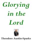 Image for Glorying in the Lord