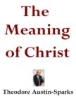 Image for Meaning of Christ