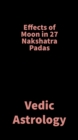Image for Effects of Moon in 27 Nakshatra Padas