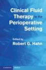 Image for Clinical Fluid Therapy in the Perioperative Setting