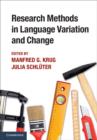 Image for Research Methods in Language Variation and Change