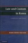 Image for Law and Custom in Korea
