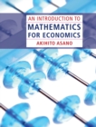 Image for An Introduction to Mathematics for Economics