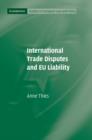 Image for International trade disputes and EU liability