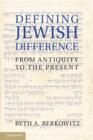 Image for Defining Jewish Difference