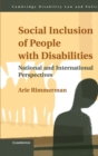 Image for Social inclusion of people with disabilities  : national and international perspectives
