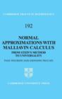 Image for Normal Approximations with Malliavin Calculus