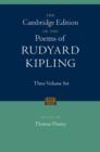 Image for The Cambridge Edition of the Poems of Rudyard Kipling 3 Volume Hardback Set