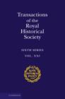 Image for Transactions of the Royal Historical Society: Volume 21 : Sixth Series